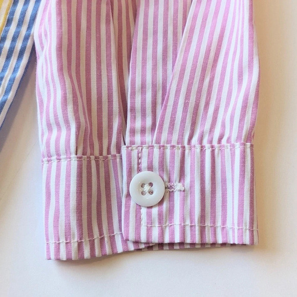 Girls SHEIN Multi Color Button Front Shirt - Picture 3 of 6